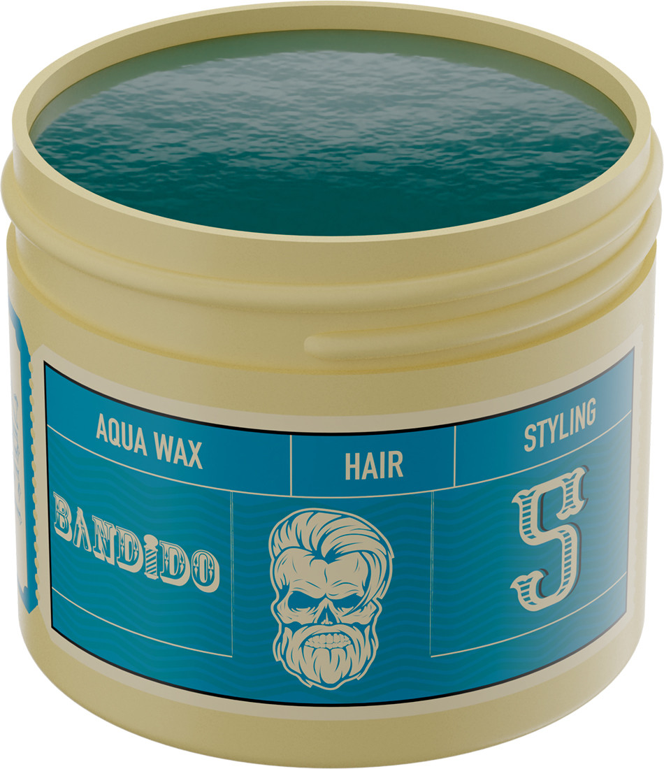 Воск для укладки волос на водной основе средней фиксации Aqua Wax 5 Medium Blue Bandido, 125 мл на beauty-prof.com Фото 2 Воск для укладки волос на водной основе средней фиксации Aqua Wax 5 Medium Blue Bandido, 125 мл Фото 2