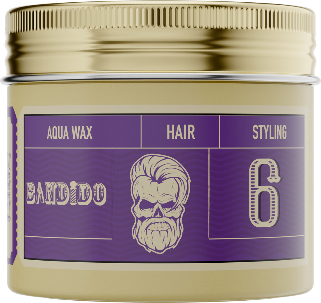 Віск для укладки волосся на водній основі середньої фіксації Aqua Wax 6 Medium Violetta Bandido, 125 мл