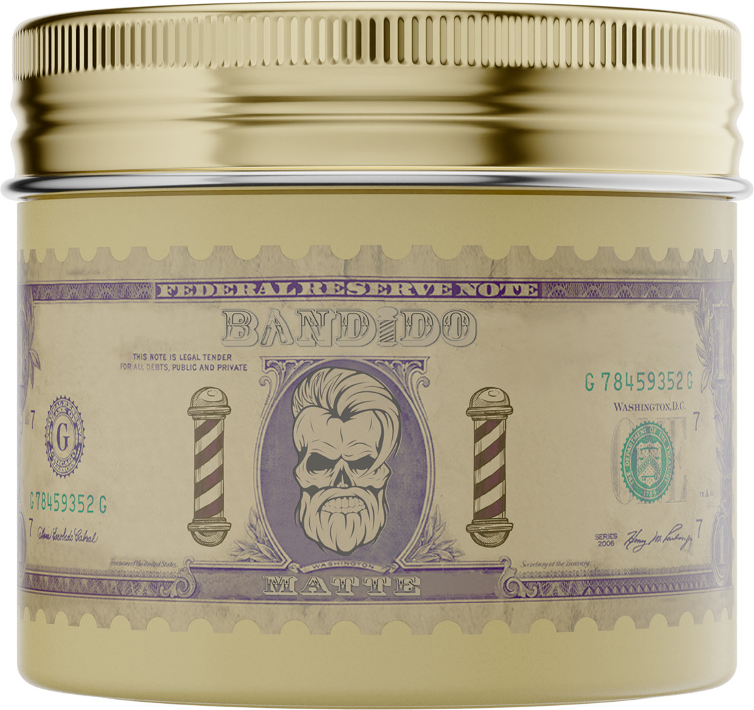 Віск для укладки волосся з матовим ефектом Matte Wax Bandido, 125 мл