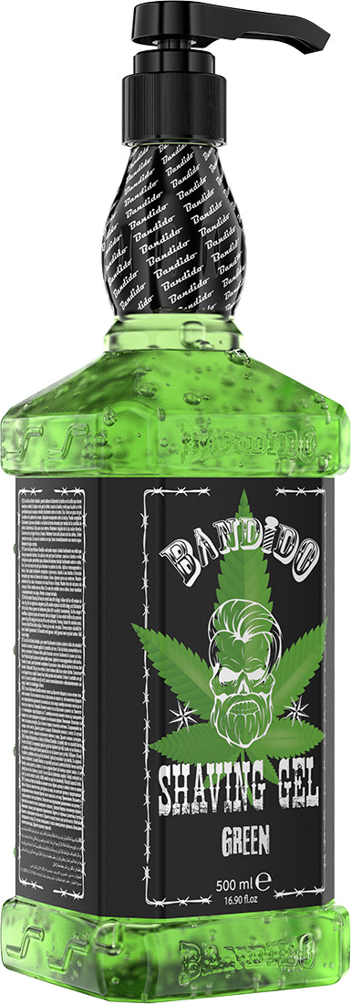 Гель для бритья Green Bandido, 500 мл на beauty-prof.com Гель для бритья Green Bandido, 500 мл