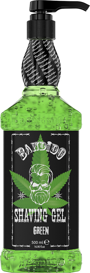 Гель для бритья Green Bandido, 500 мл на beauty-prof.com Фото 2 Гель для бритья Green Bandido, 500 мл Фото 2