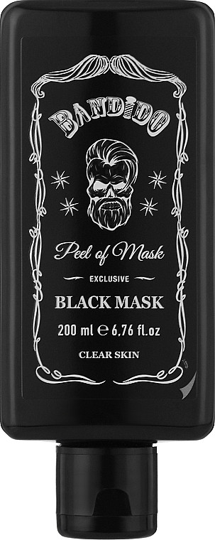 Маска для обличчя очищувальна Black Mask Bandido, 200 мл