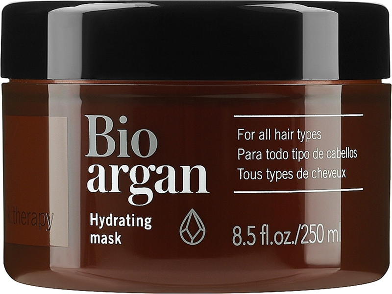 Маска зволожуюча з аргановою олією K. Therapy Bio-Argan Hydrating Mask Lakme, 250 мл
