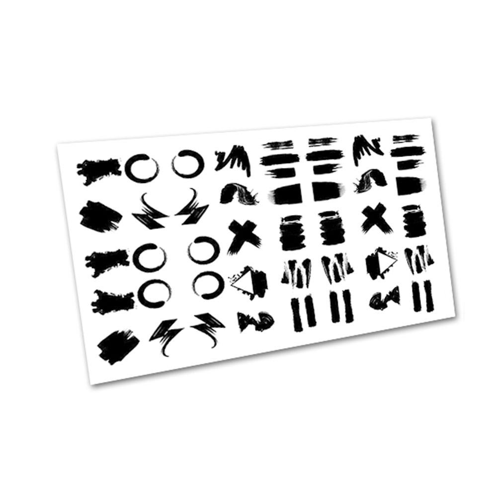 Слайдер-дизайн для нігтів Slider Design 00499