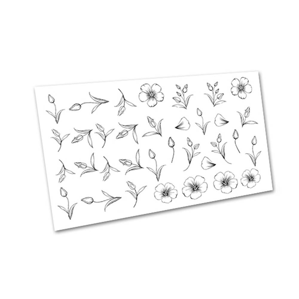 Слайдер-дизайн для нігтів Slider Design 00146