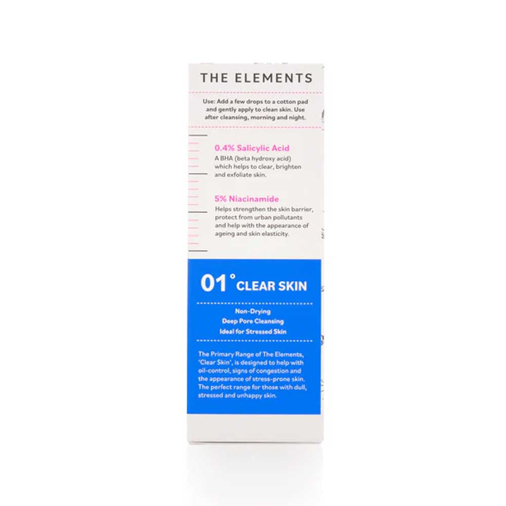 Тонер для обличчя з саліциловою кислотою Skin Clarifying Toner The Elements, 100 мл  Фото 3 