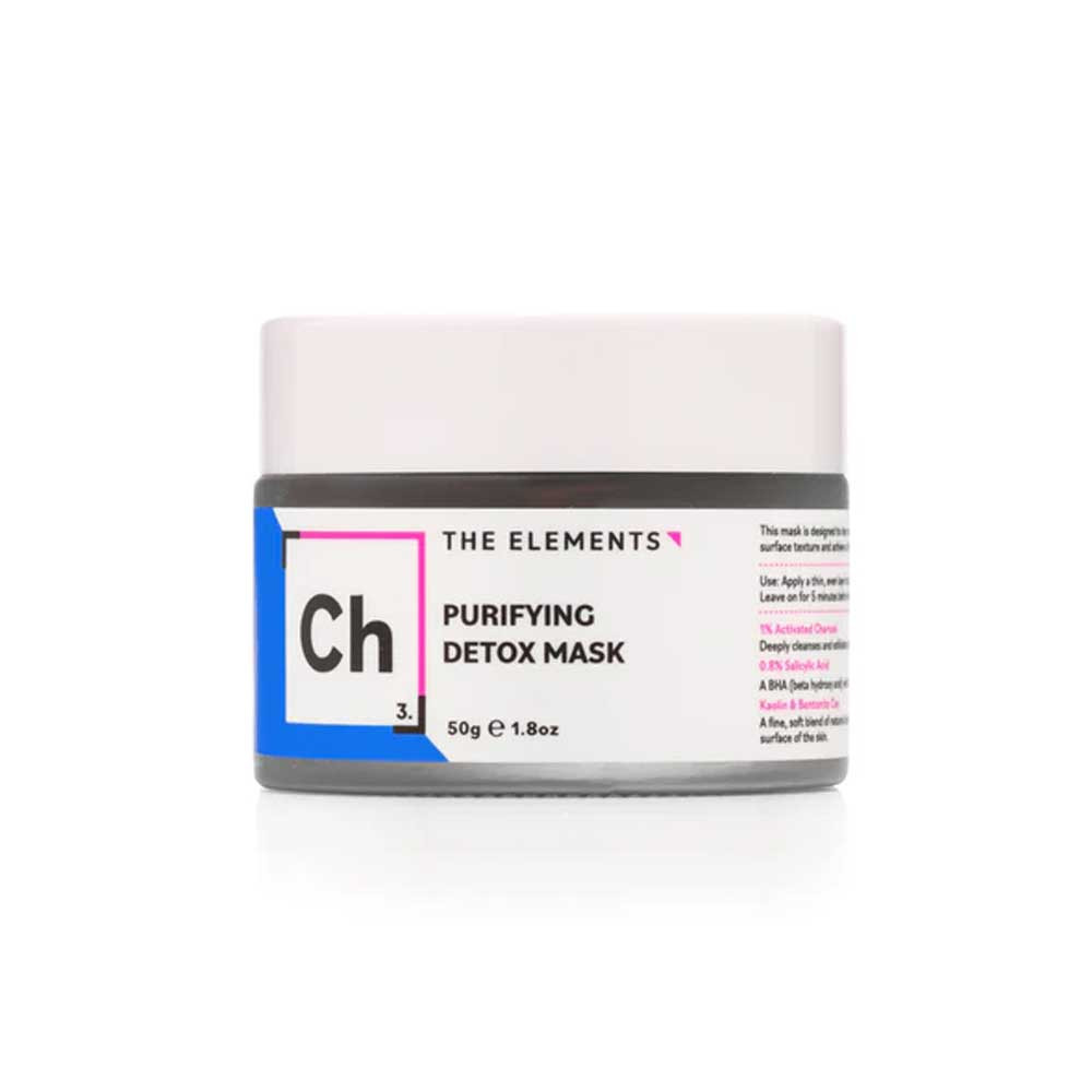 Маска для лица детокс с активированным углем The Element, 50 гр