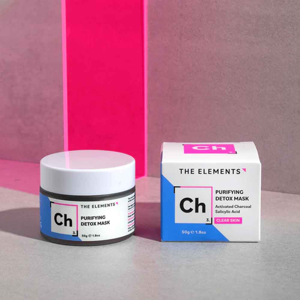 Маска для лица детокс с активированным углем The Element, 50 гр на beauty-prof.com Фото 5 Маска для лица детокс с активированным углем The Element, 50 гр Фото 5
