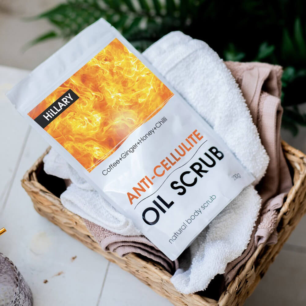 Антицеллюлитный разогревающий скраб для тела Hillary Anti-cellulite Oil Scrub, 200 г на beauty-prof.com Фото 3 Антицеллюлитный разогревающий скраб для тела Hillary Anti-cellulite Oil Scrub, 200 г Фото 3