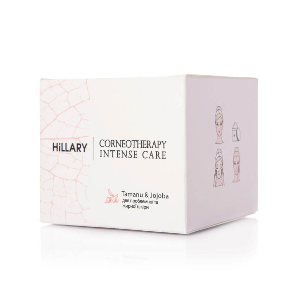 Крем для жирной и проблемной кожи Hillary Corneotherapy Intense Сare Tamanu & Jojoba, 50 г* на beauty-prof.com Фото 3 Крем для жирной и проблемной кожи Hillary Corneotherapy Intense Сare Tamanu & Jojoba, 50 г* Фото 3