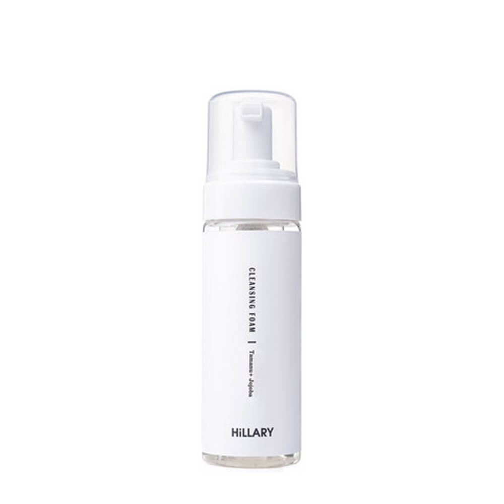 Очищувальна пінка для жирної та комбінованої шкіри Cleansing Foam Tamanu + Jojoba Oil Hillary, 150 мл