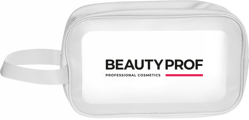 Косметичка дорожня водонепроникна біла Beauty Prof