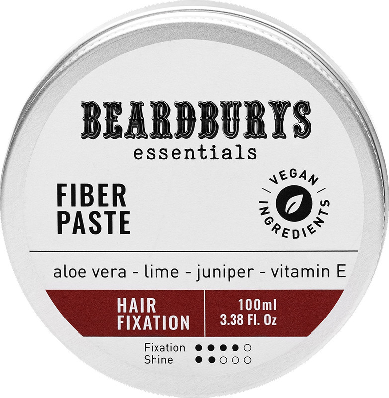 Паста-помада для волосся текстуруюча з волокнами Fiber Essentials Beardburys, 100 мл на beauty-prof.com Паста-помада для волосся текстуруюча з волокнами Fiber Essentials Beardburys, 100 мл