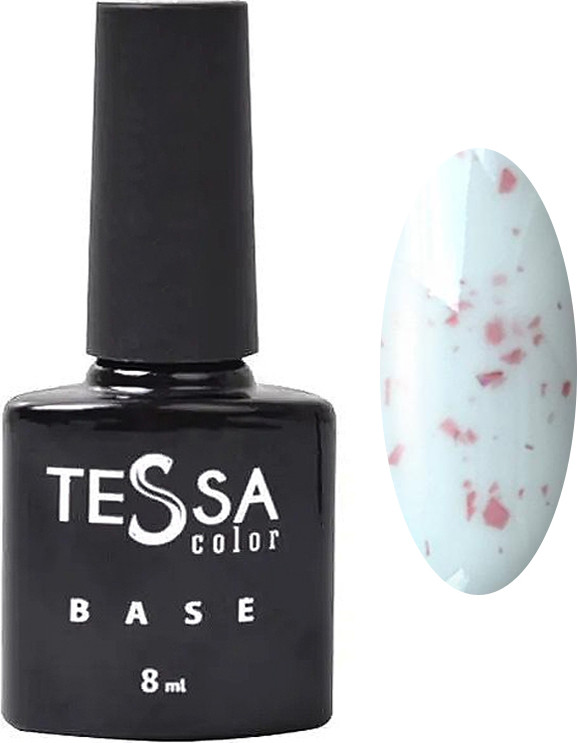 Основа каучукова для гель-лаку Milk Pink Tessa, 8 мл