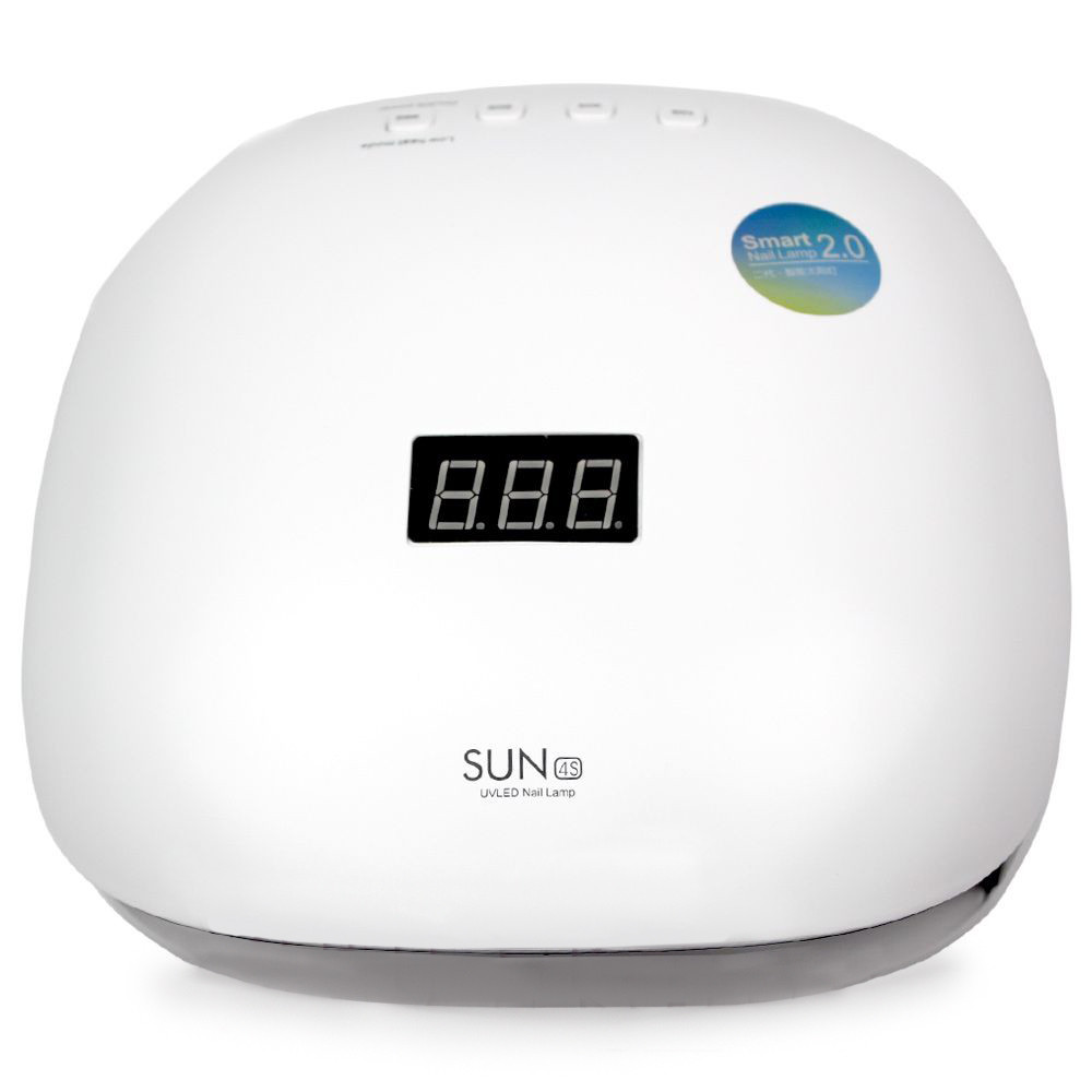 LED/UV Лампа SUN-4 гібридна (з дисплеєм) біла 48 Вт 