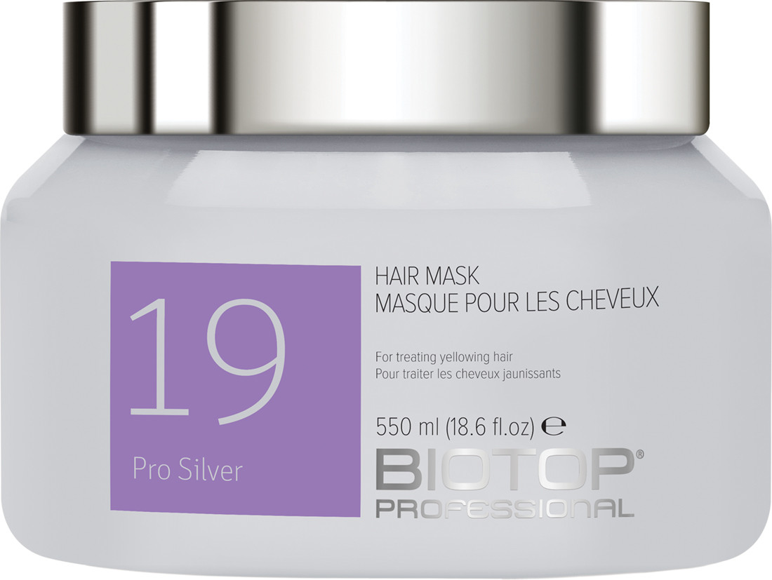BIOTOP 19 Маска для волосся Pro Silver 550 мл  Фото 2 