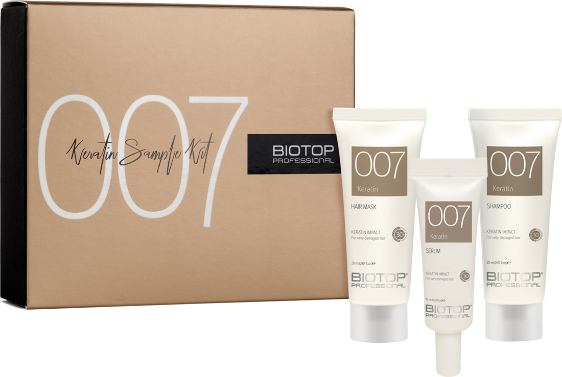 BIOTOP 007 Набір пробників Keratin (20 мл/20 мл/10 мл)