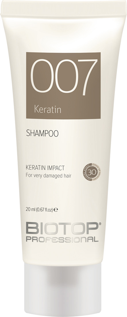 BIOTOP 007 Набір пробників Keratin (20 мл/20 мл/10 мл)  Фото 4 