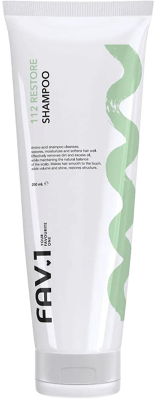 Шампунь аминокислотный 112 RESTORE SHAMPOO FAV-1, 250 мл