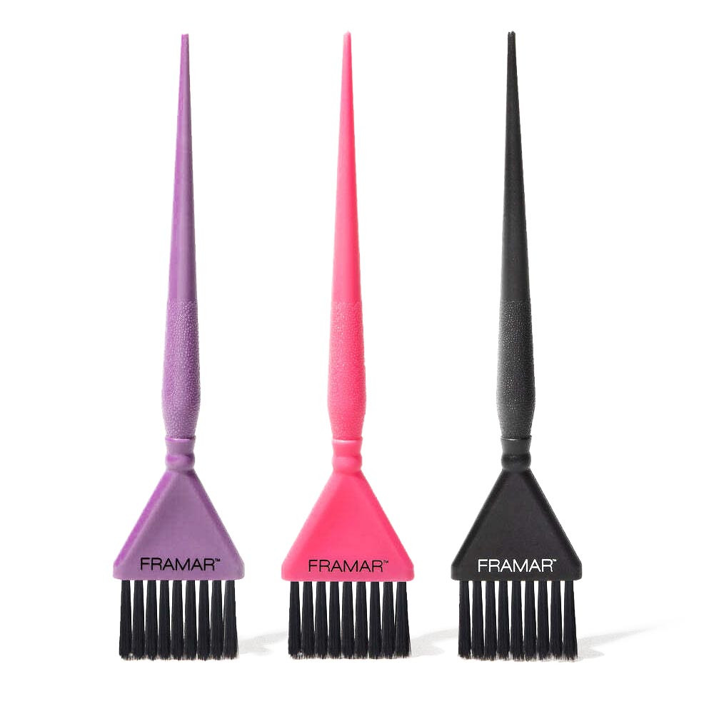 Набір пензлів для фарбування 3 Piece Color Brush Framar
