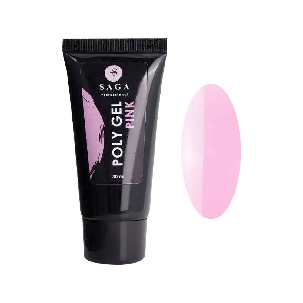 Poly Gel для нігтів Pink Saga, 30 мл