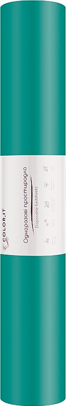 Простирадло зелене 0,6х100м COLOReIT