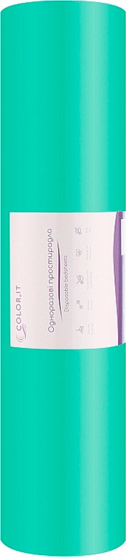 Простирадло зелене 0,6х200м COLOReIT