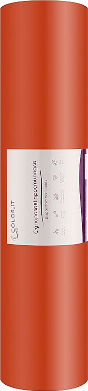 Простирадло помаранчеве 0,6х200м COLOReIT