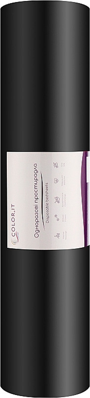 Простирадло чорне 0,6х200м COLOReIT