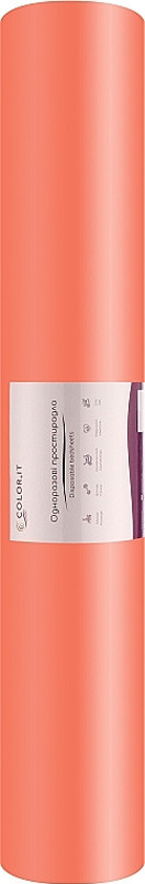Простирадло помаранчеве 0,8х200м COLOReIT