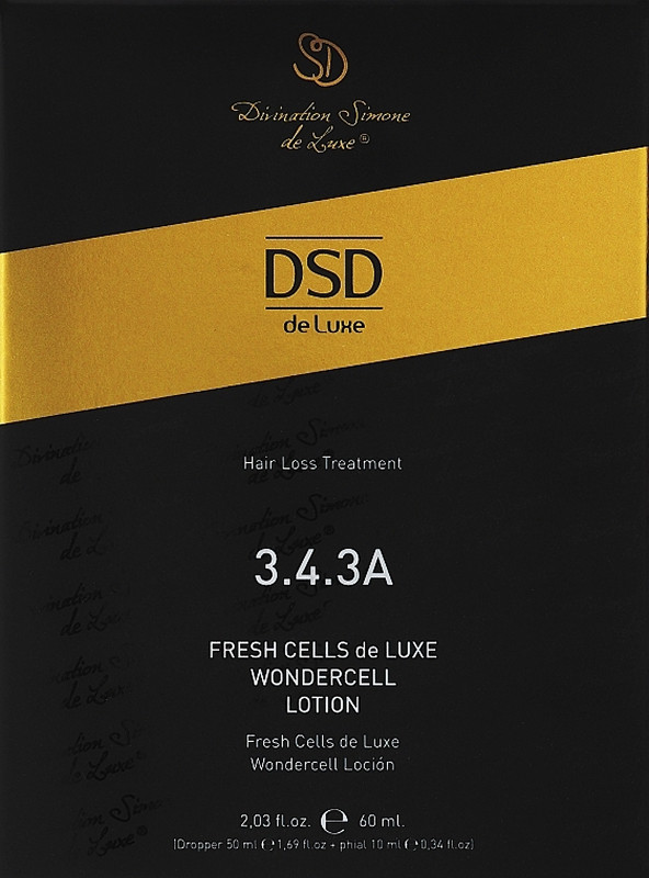 Лосьйон та активатор Fresh Cells Wondercell Lotion 3.4.3А DSD DeLuxe, 50мл/10 мл на beauty-prof.com Фото 2 Лосьйон та активатор Fresh Cells Wondercell Lotion 3.4.3А DSD DeLuxe, 50мл/10 мл Фото 2