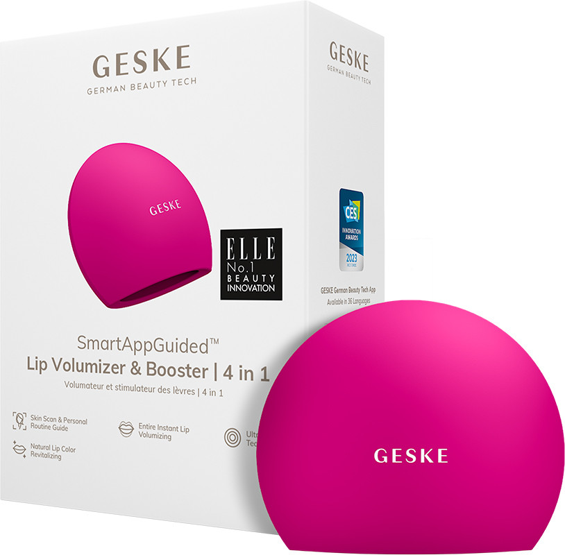 Пристрій для збільшення обʼєму губ GESKE Lip Volumizer & Booster 4 в 1 бузковий S