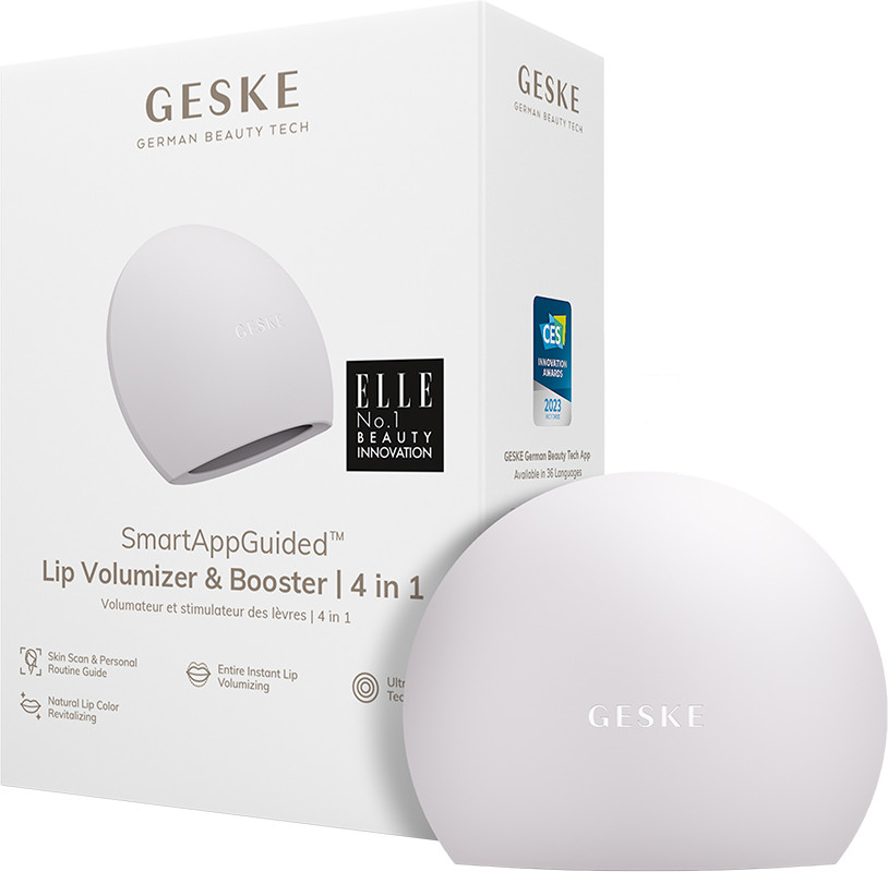 Пристрій для збільшення обʼєму губ GESKE Lip Volumizer & Booster 4 в 1 пудровий S