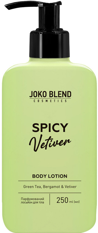 Парфюмированный лосьон для тела Spicy Vetiver Joko Blend, 250 мл на beauty-prof.com Парфюмированный лосьон для тела Spicy Vetiver Joko Blend, 250 мл