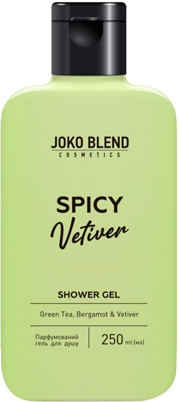 Парфумований гель для душу Spicy Vetiver Joko Blend, 250 мл на beauty-prof.com Парфумований гель для душу Spicy Vetiver Joko Blend, 250 мл