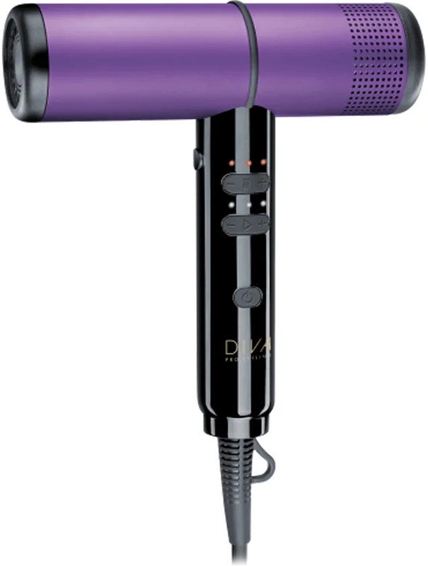 Cменный чехол для фена Atmos Atom DIVA, глубокий фиолетовый  Фото 3 