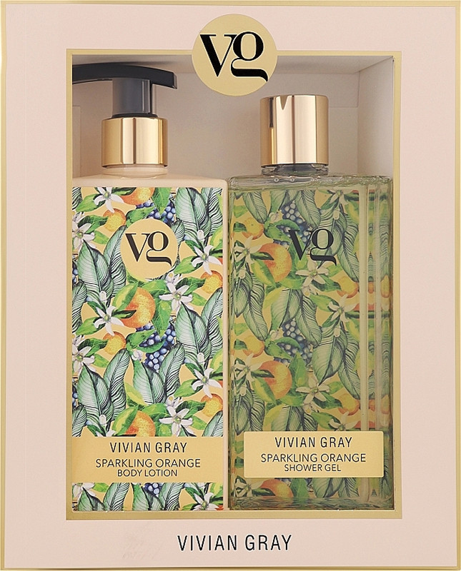 Набір Гель для душу і Лосьйон для тіла Sparkling Orange Vivian Gray, 2х350 мл