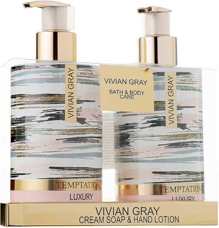 Набір Мило рідке і лосьйон для рук Temptation Vivian Gray, 2х250 мл