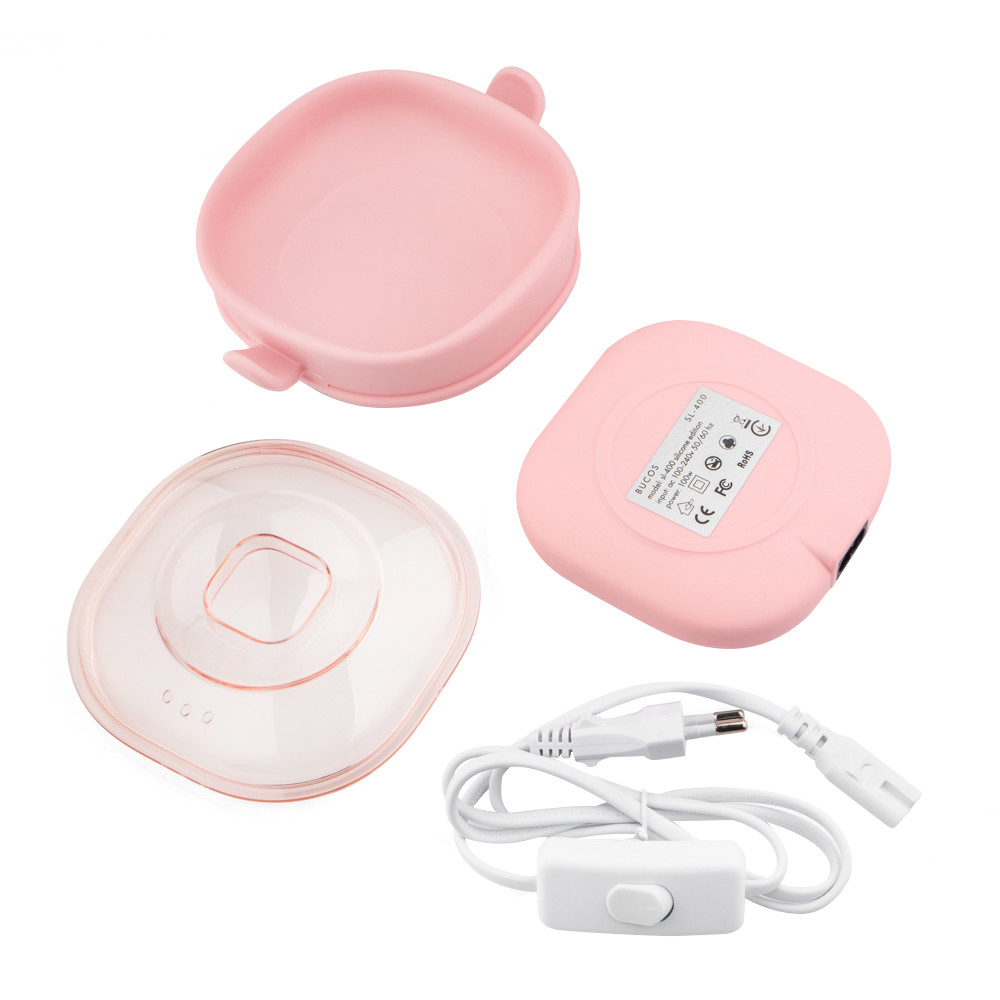 Воскоплав для віску для віску Bucos SL-400 Pink Silicone Edition 400 мл 100 W  Фото 2 