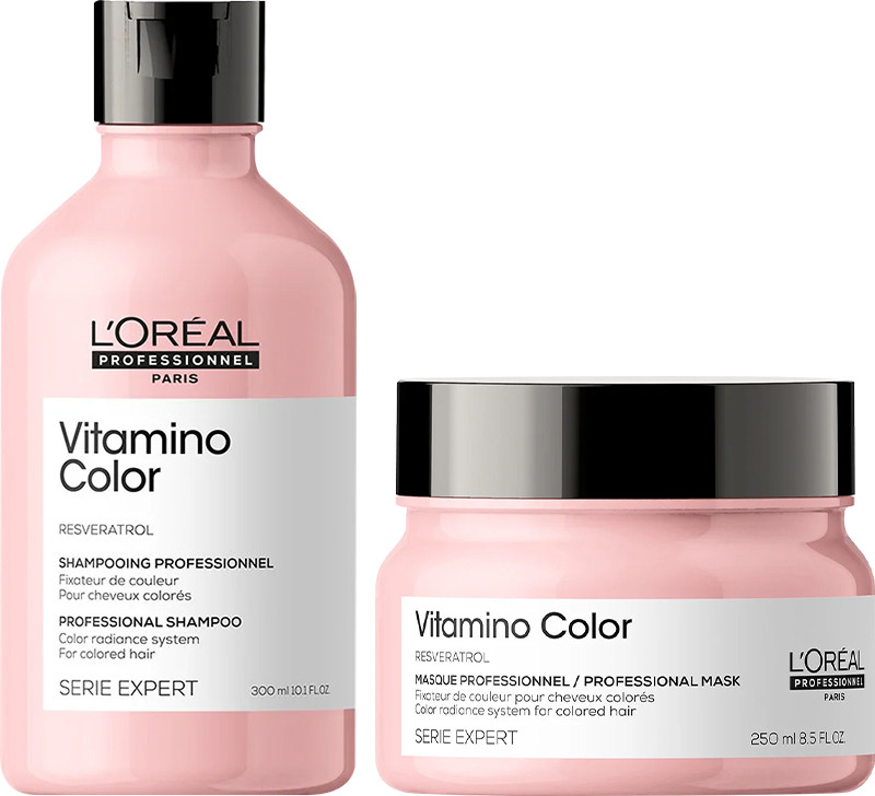 Набір шампунь + маска Serie Expert Vitamino Color L’Oreal Professionnel Paris, 300х250 мл  Фото 2 