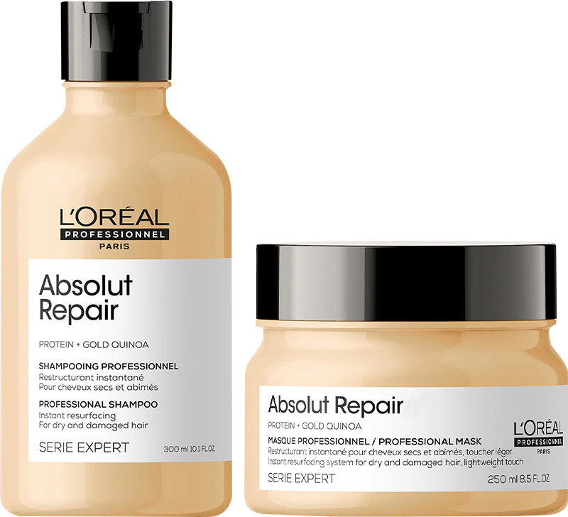 Набор шампунь + маска Absolut Repair L’Oreal Professionnel Paris, 300х250 мл  Фото 2 