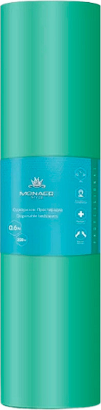 Простынь зеленая 0,6х200м Monaco