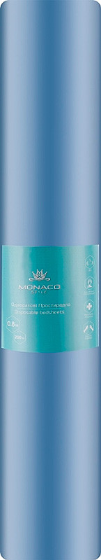 Простынь голубая 0,8х200м Monaco на beauty-prof.com Простынь голубая 0,8х200м Monaco