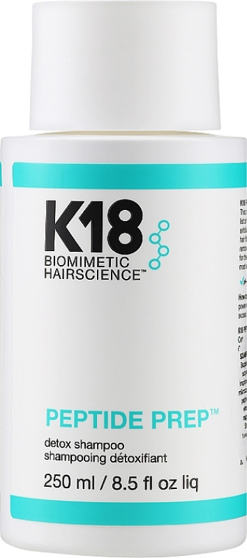 Шампунь-детокс с пептидом Peptide Prep Detox Shampoo K18, 250 мл
