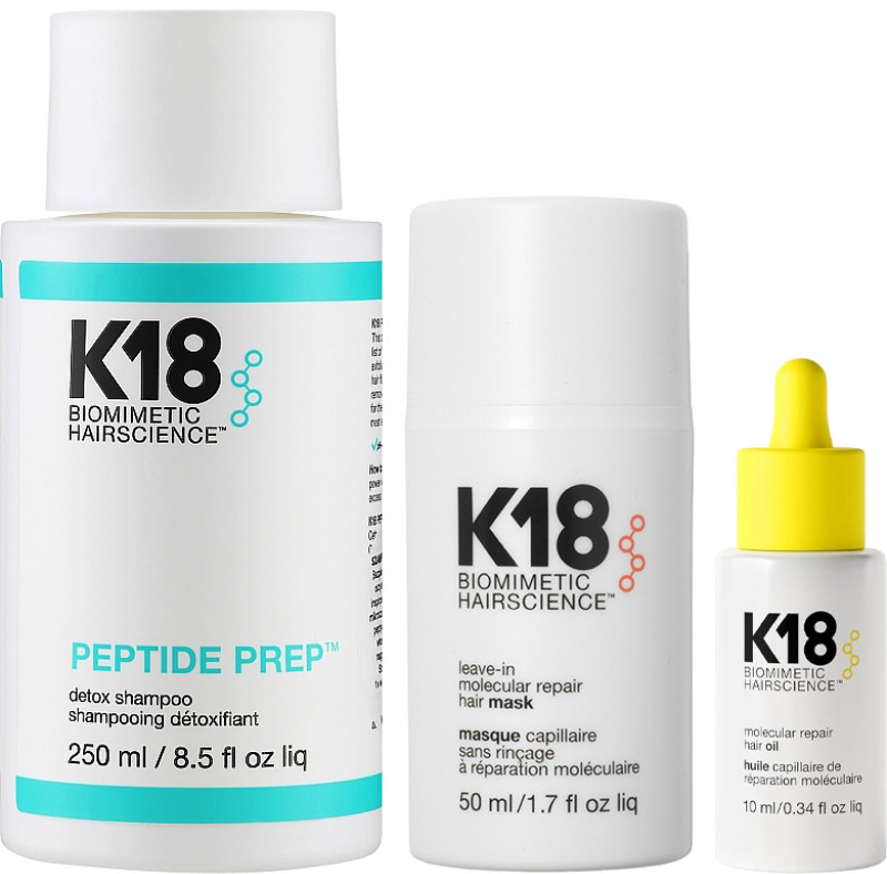 Набор подарочный "Трио для идеальных волос" Next Level Repair Trio K18, (250мл/50мл/10мл) на beauty-prof.com Набор подарочный "Трио для идеальных волос" Next Level Repair Trio K18, (250мл/50мл/10мл)