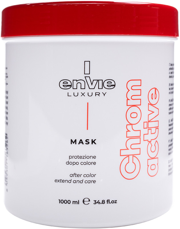 Маска для сохранения цвета с экстрактом граната Luxury Chromaсtive Color Protector Envie, 1000 мл