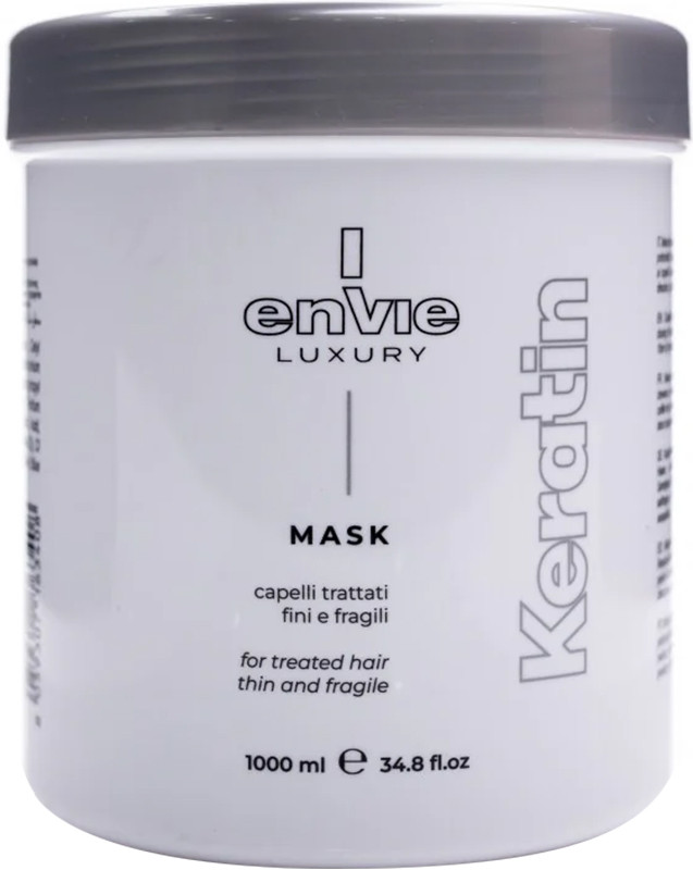 Капилярная маска для поврежденных волос Luxury Keratin Envie, 1000 мл