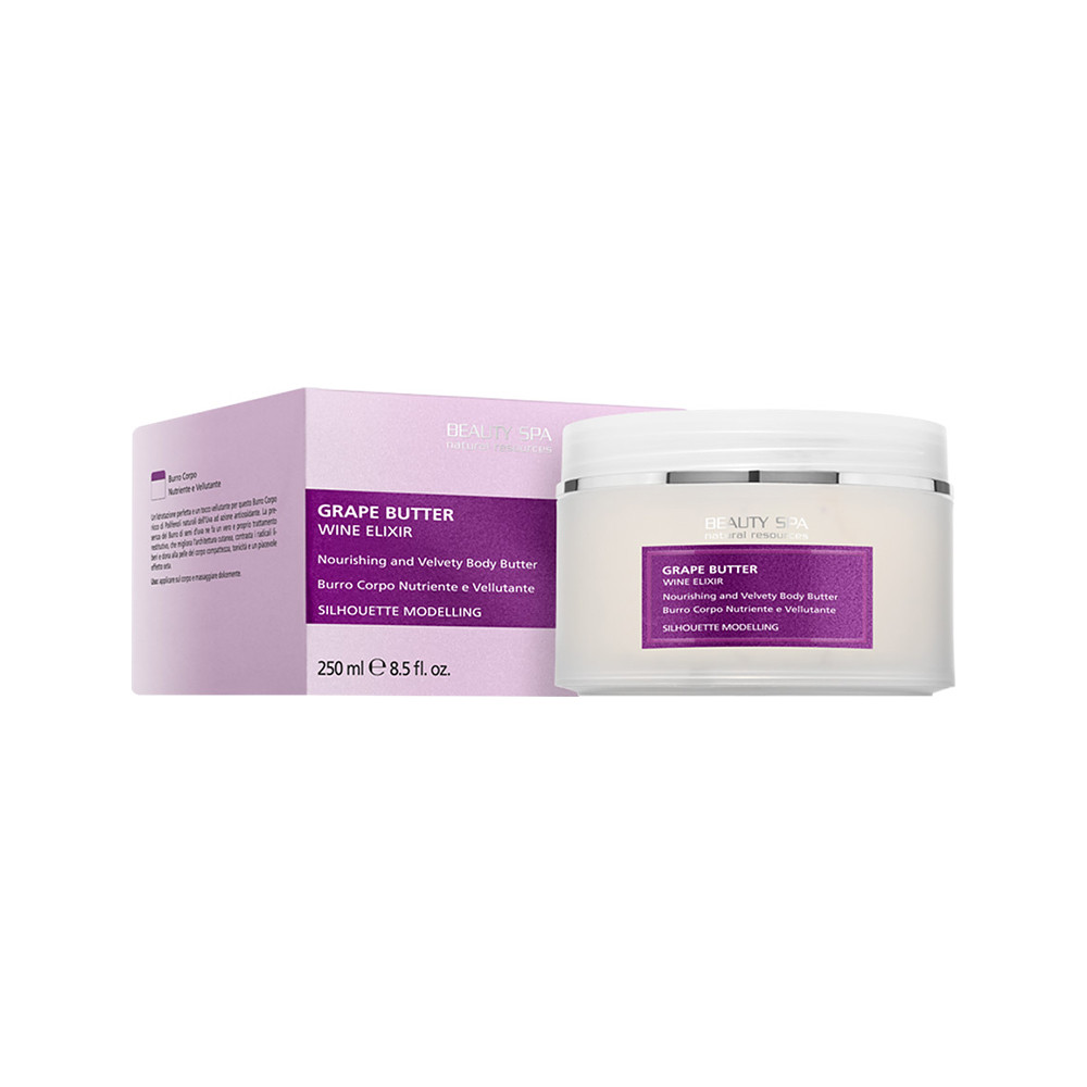 Ліфтинговий анти-ейдж крем для обличчя, декольте, рук і тіла Grape Butter Beauty Spa, 250 мл