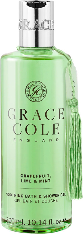 Гель для ванни та душу Grapefruit Lime & Mint Grace Cole, 300 мл