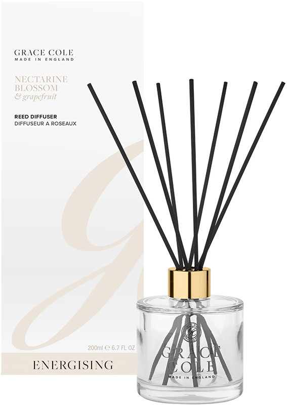 Аромадифузор Nectarine Blossom & Grapefruit Grace Cole, 200 мл 
